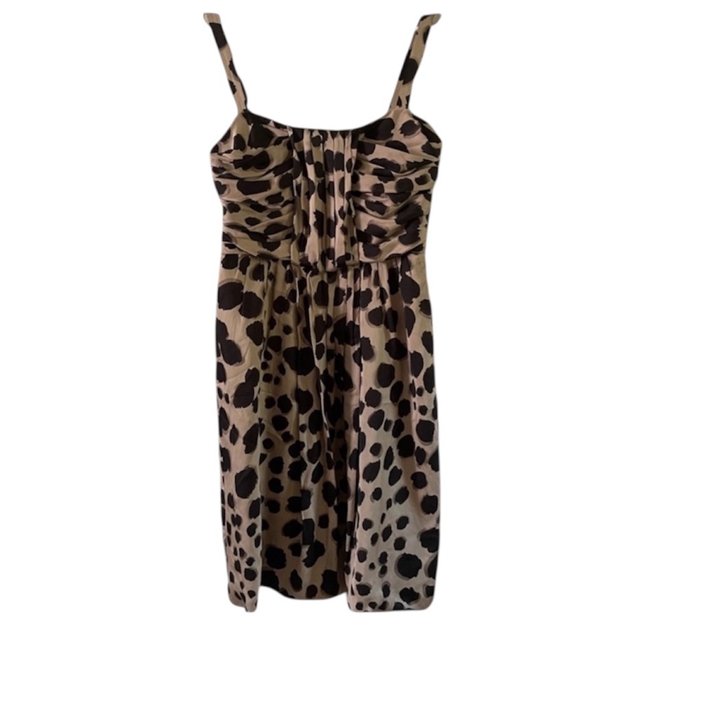 Moschino Cheap & Chic Leopard Print Dress Size 10- Made in Italy